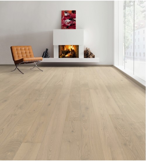 德国汉诺地板三层橡木Plank 1-Strip 180 2V Oak Sand Grey Markant brushed 535449